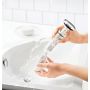 Korek umywalkowy z syfonem biały NHC010C Deante Click-Clack zdj.4