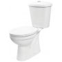 Kompakt WC + deska sedesowa biały CDFD6LSS Deante Funkia zdj.1