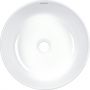 Umywalka 36x36 cm okrągła nablatowa biała CDX6U3S Deante Silia Hexa zdj.4