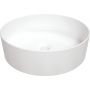 Umywalka 40x40 cm okrągła nablatowa biała CGR6U4S Deante Round zdj.1