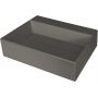 Umywalka 50x40 cm prostokątna nablatowa antracyt CQRTU5M Deante Correo zdj.1