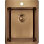 Zlewozmywak stalowy 50.5x39 cm ZPOC10E Deante Olfato zdj.1