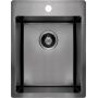 Zlewozmywak stalowy 50.5x39 cm grafit ZPOD10E Deante Olfato zdj.1
