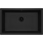 Zlewozmywak granitowy 80x50 cm czarny ZQAN10D Deante Corda zdj.1