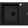 Zlewozmywak granitowy 59x49 cm czarny ZQNN11A Deante Andante zdj.1
