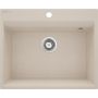 Zlewozmywak granitowy 60x50 cm beżowy ZRC510A Deante Corio zdj.1