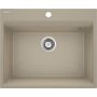 Zlewozmywak granitowy 60x50 cm beżowy ZRC710A Deante Corio zdj.1