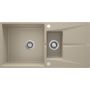 Zlewozmywak granitowy 97x50 cm beżowy ZRC7513 Deante Corio zdj.1