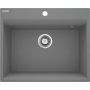 Zlewozmywak granitowy 60x50 cm szary/grafitowy/onyx ZRCS10A Deante Corio zdj.1