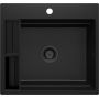 Zlewozmywak granitowy 56x52 cm czarny ZRMN10A Deante Magnetic zdj.3