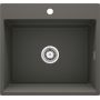 Zlewozmywak granitowy 56x52 cm szary/grafitowy/onyx ZRMT10A Deante Magnetic zdj.1