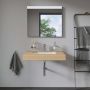 Umywalka 49.5x29 cm prostokątna podblatowa biała 0338490000 Duravit D-Code zdj.3
