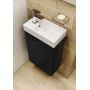 Umywalka z szafką 40.2 cm czarną RE163070003510 Elita Young Basic zdj.5