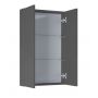 Szafka 50x12.6x80 cm boczna wisząca antracyt RE140500066610 Elita For All zdj.3