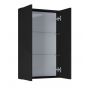 Szafka 50x12.6x80 cm boczna wisząca czarna RE140500063510 Elita For All zdj.3