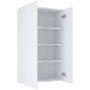 Szafka 59.6x31.6x100 cm boczna wisząca biała RE140600065290 Elita For All zdj.3