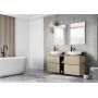 Szafka 80x44.9x63.5 cm podumywalkowa wisząca beżowa RE010801027020 Elita Look zdj.5