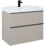 Szafka 80x44.9x63.5 cm podumywalkowa wisząca beżowa RE010801027020 Elita Look zdj.1