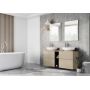 Szafka 80x44.9x63.5 cm podumywalkowa wisząca beżowa RE080801027020 Elita Look zdj.4
