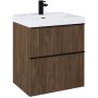 Szafka 60x44.9x63.5 cm podumywalkowa wisząca orzech RE010601027060 Elita Look zdj.1