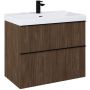 Szafka 80x44.9x63.5 cm podumywalkowa wisząca orzech RE010801027060 Elita Look zdj.1