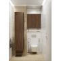 Szafka 50x12.6x80 cm boczna wisząca orzech RE140500067060 Elita For All zdj.3