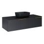 Szafka 120x45.3x31.8 cm podumywalkowa wisząca czarna RE081204047160 Elita Soho Slim zdj.4