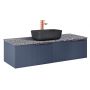 Szafka 120x45.3x31.8 cm podumywalkowa wisząca niebieska RE081204047030 Elita Soho Slim zdj.6