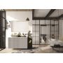 Lustro 120x80 cm prostokątne z oświetleniem złoty RE061203015570 Elita Sharon Square zdj.3
