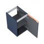Szafka 40x44.9x63.5 cm boczna wisząca niebieska RE080400027030 Elita Look zdj.3