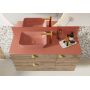 Szafka 40x44.9x63.5 cm boczna wisząca dąb RE080400027050 Elita Look zdj.9