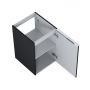 Szafka 40x44.9x63.5 cm boczna wisząca czarna RE080400027160 Elita Look zdj.8