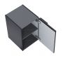 Szafka 40x45.3x63.5 cm boczna wisząca czarna RE080400047160 Elita Soho zdj.3