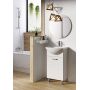 Umywalka z szafką 45.5 cm białą RE169190008060 Elita Sunn zdj.4