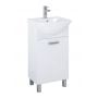 Umywalka z szafką 45.5 cm białą RE169190008060 Elita Sunn zdj.1