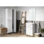 Umywalka z szafką 66 cm białą RE169192008060 Elita Sunn zdj.3