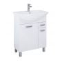 Umywalka z szafką 66 cm białą RE169192008060 Elita Sunn zdj.1