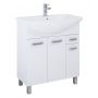 Umywalka z szafką 75 cm białą RE169193008060 Elita Sunn zdj.1