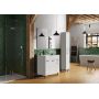 Umywalka z szafką 80 cm białą RE169195008060 Elita Sunn zdj.4