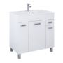 Umywalka z szafką 80 cm białą RE169195008060 Elita Sunn zdj.1