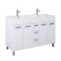 Umywalka z szafką 121.2 cm białą RE169196008060 Elita Sunn zdj.1
