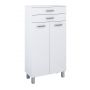 Szafka 58.6x29.6x114.6 cm boczna stojąca biała RE169204008060 Elita Sunn zdj.1