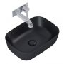 Umywalka 45.5x32.5 cm prostokątna nablatowa czarna RE040460037160 Elita Reni zdj.4