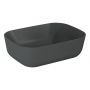 Umywalka 45.5x32.5 cm prostokątna nablatowa antracyt RE040460036010 Elita Reni zdj.1