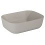 Umywalka 45x32.5 cm prostokątna nablatowa brąz/beż RE040460037020 Elita Reni zdj.1