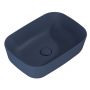 Umywalka 45.5x32.5 cm prostokątna nablatowa niebieska RE040460037030 Elita Reni zdj.3