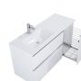 Umywalka 101x46.6 cm prostokątna meblowa-z blatem biała RE041004068060 Elita Skappa zdj.4