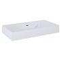 Umywalka 80.6x46 cm prostokątna ścienna biała RE040800025290 Elita Dimple zdj.3