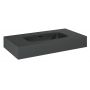 Umywalka 80.6x46 cm prostokątna ścienna antracyt RE040800026010 Elita Dimple zdj.3