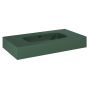 Umywalka 80.6x46 cm prostokątna ścienna zielona RE040800027010 Elita Dimple zdj.3